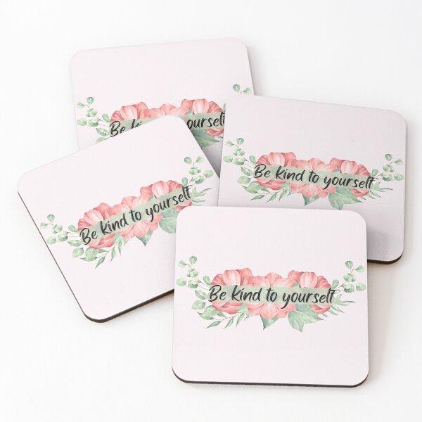 Item preview, Be Kind To Yourself Floral designed and sold by Wachi-A.