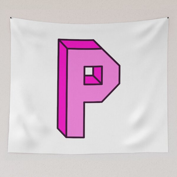 Item preview, Block Letter P designed and sold by RinozaRose.