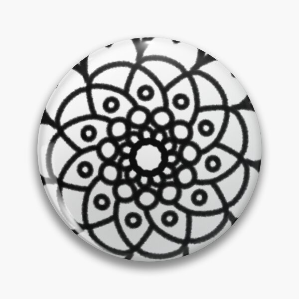 Item preview, Black mandala pattern designed and sold by amupanda.