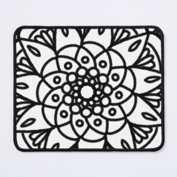 Item preview, Black mandala pattern designed and sold by amupanda.