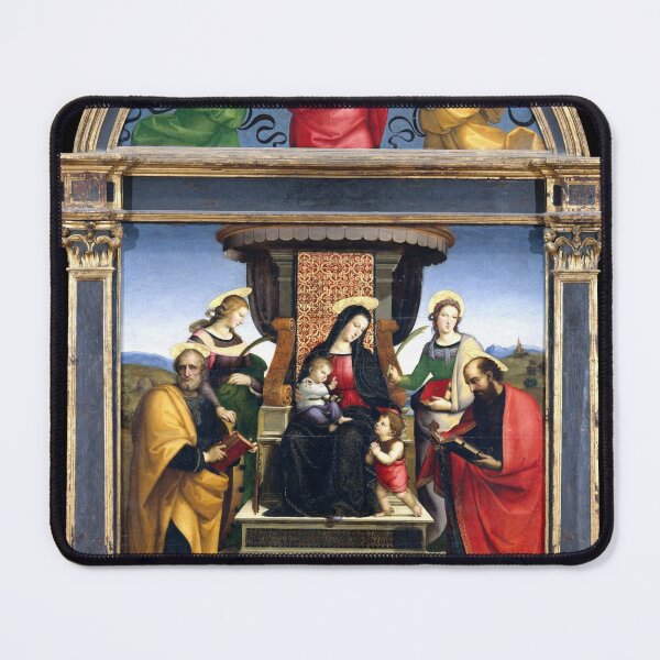 Item preview, Madonna and Child Enthroned with Saints designed and sold by Chrisblazestore.