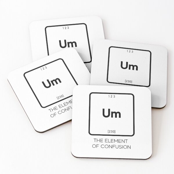 Item preview, Element of Confusion Periodic Table  designed and sold by ShopAlso.