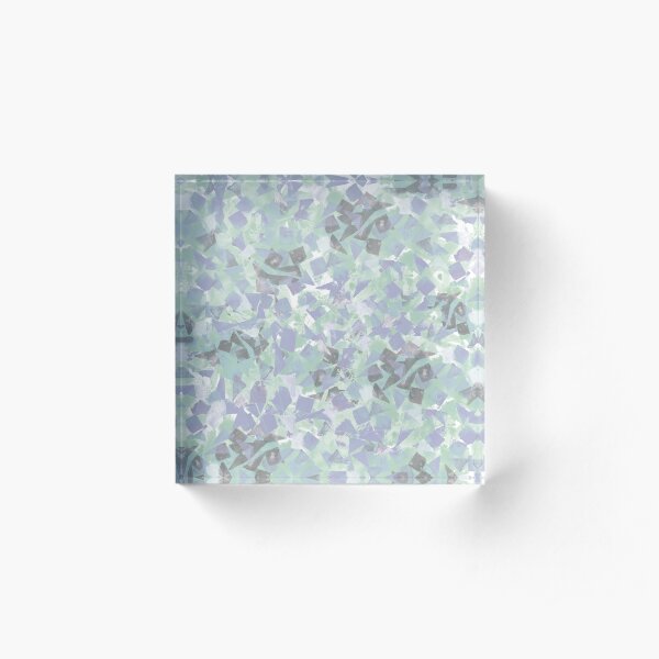 Drifting leaves Acrylic Block