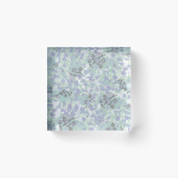 Drifting leaves Acrylic Block