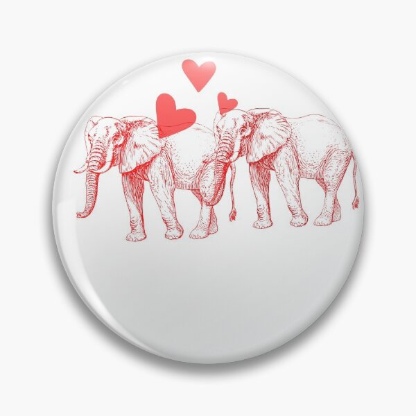 Aperçu de l'œuvre amoureux des éléphants créée et vendue par ColorfulDesign7.