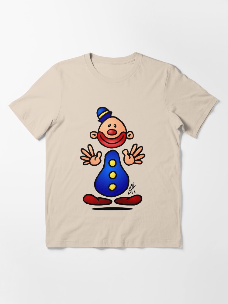 Alternate view of Cheerful circus clown Essential T-Shirt