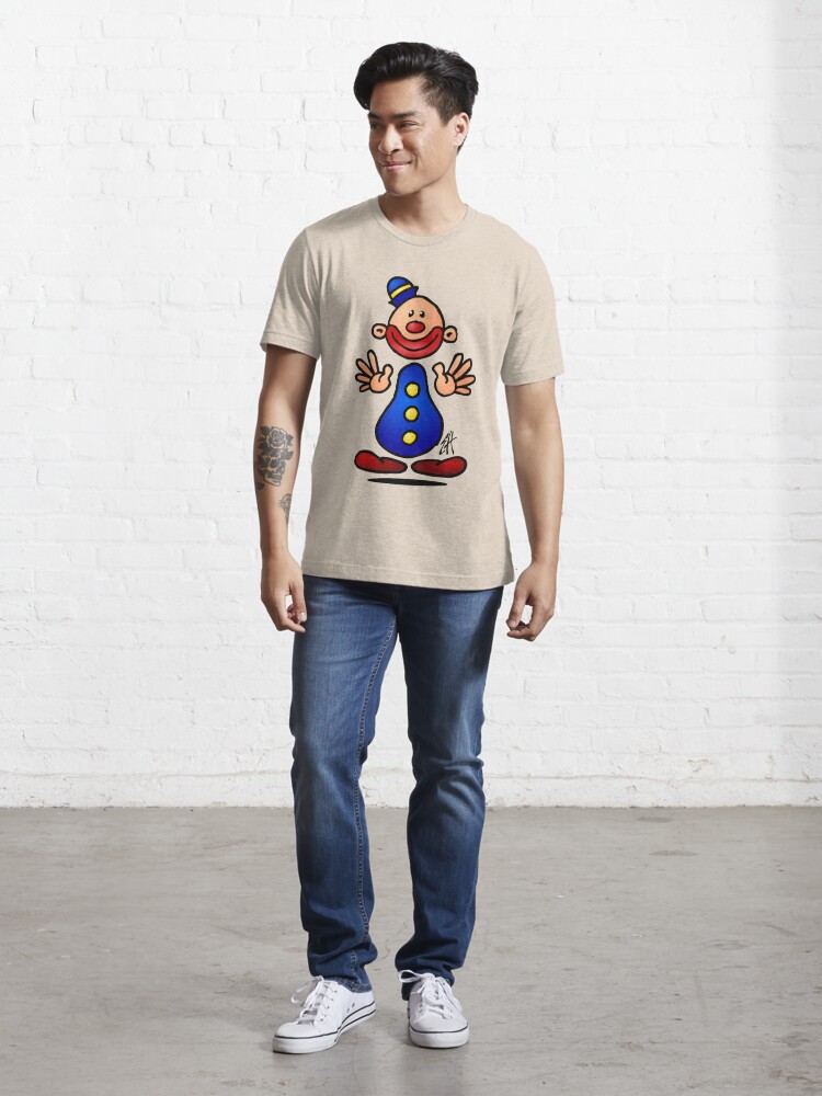 Alternate view of Cheerful circus clown Essential T-Shirt