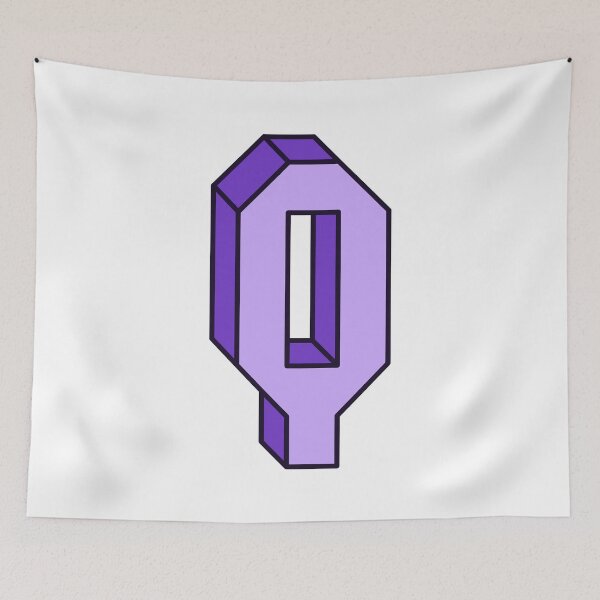 Item preview, Block Letter Q designed and sold by RinozaRose.