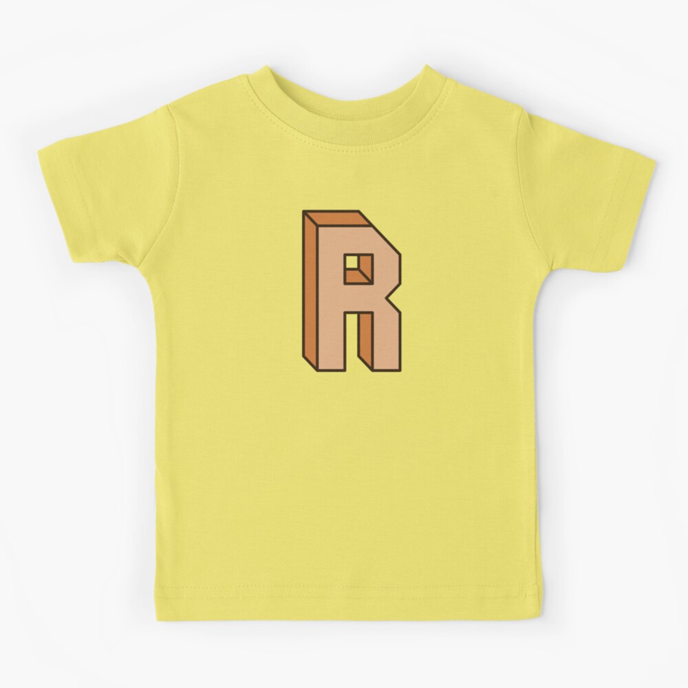 Block Letter R