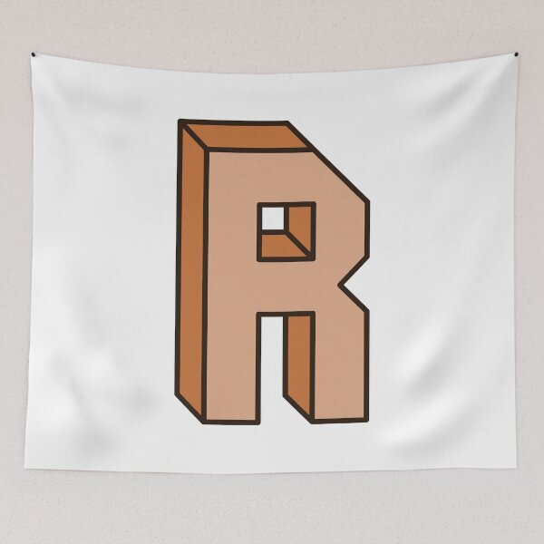 Item preview, Block Letter R designed and sold by RinozaRose.