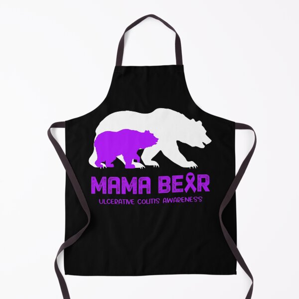 Item preview, Ulcerative Colitis Awareness Mama Bear Support Ulcerative Colitis designed and sold by Victormoratalla.