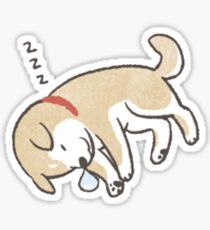 shiba sleep 2 Sticker