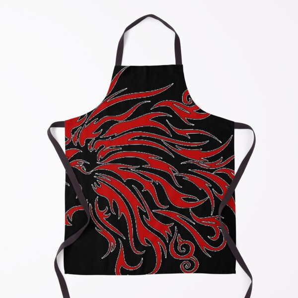 Item preview, Lion red tattoo designed and sold by Rejcharms.
