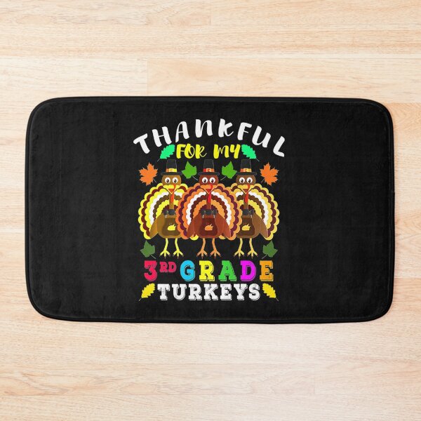 Item preview, Thankful For My 3 rd Grade Turkeys Thanksgiving Teachers Premium designed and sold by Gayle0Theberge.