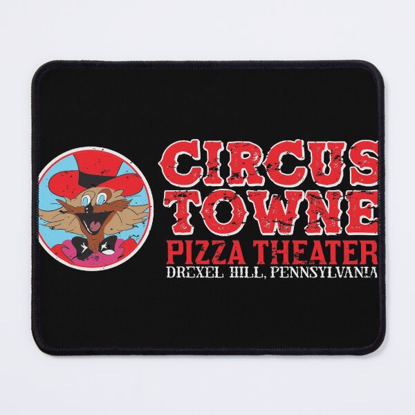 Item preview, Distressed Circus Towne Pizza Theater designed and sold by TeeArcade84.