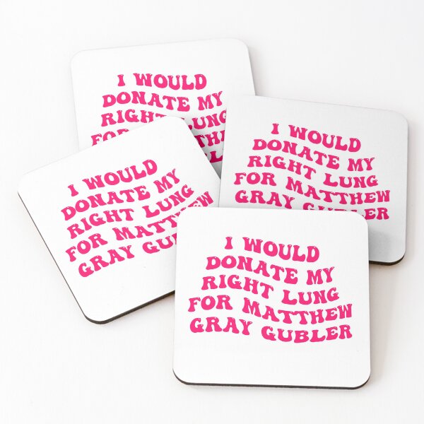 Item preview, I would donate my right lung for matthew gray gubler designed and sold by Mackenzie  Epperson.
