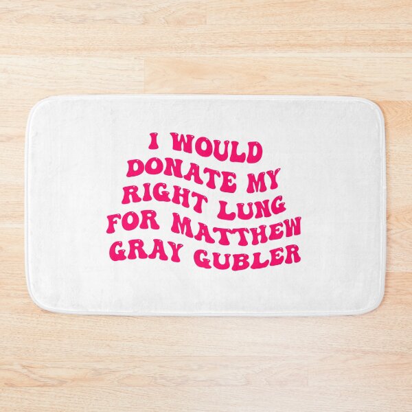 Item preview, I would donate my right lung for matthew gray gubler designed and sold by Mackenzie  Epperson.