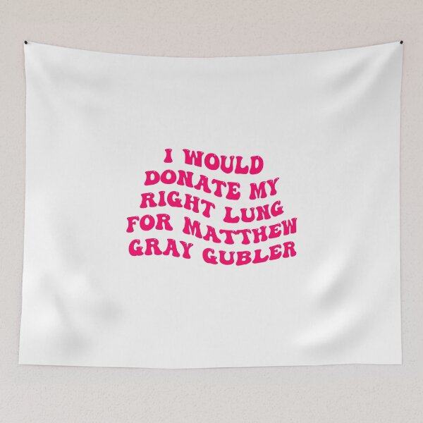 Item preview, I would donate my right lung for matthew gray gubler designed and sold by Mackenzie  Epperson.