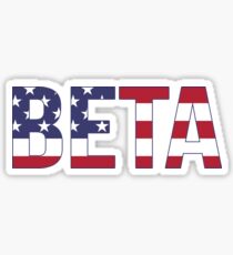 beta american~~~ Sticker