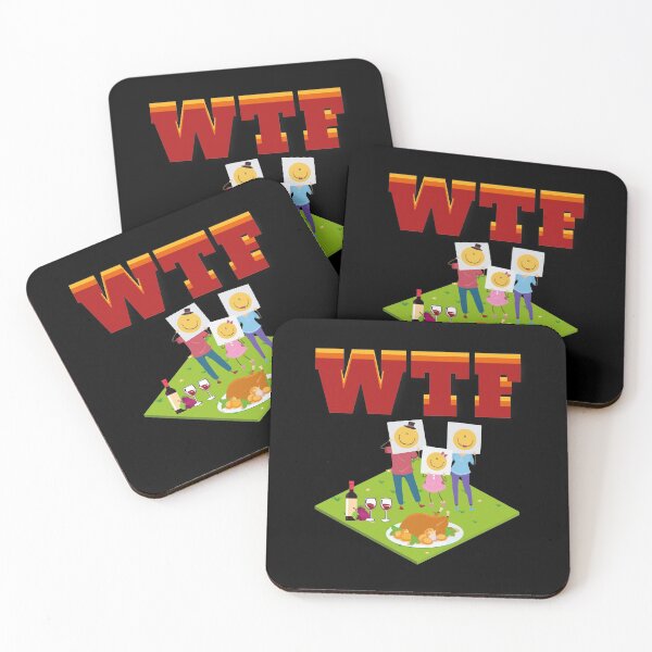 Item preview, WTF Wine Turkey Family Shirt designed and sold by PuPPuB.