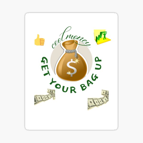 Money Bag Stickers for Sale - Pixels