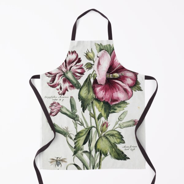 Item preview, Vintage Alcea fyriaca (Hollyhock) Botanical Print from Nederlandsch bloemwerk (1794) designed and sold by Douglas E. Welch Design and Photography.