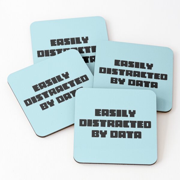 Item preview, Easily distracted by data designed and sold by HouseOfBert.