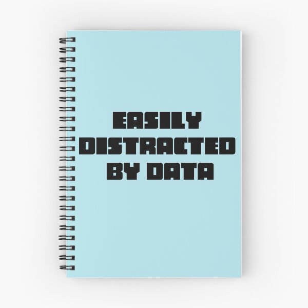 Item preview, Easily distracted by data designed and sold by HouseOfBert.