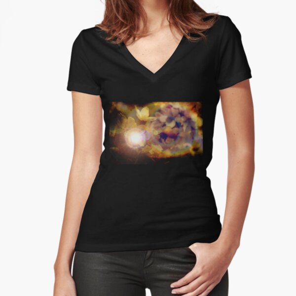 Fitted V-Neck T-Shirt