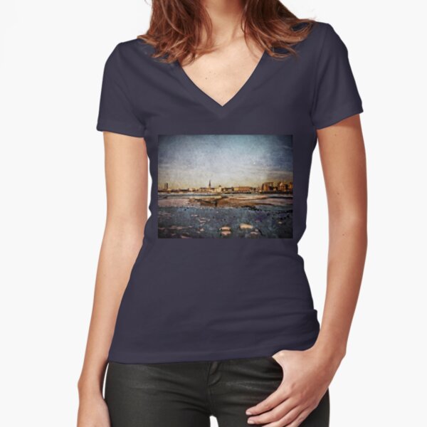 Fitted V-Neck T-Shirt