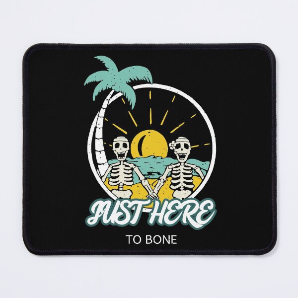 Item preview, Just Here to Bone - funny and naughty skeleton design! designed and sold by HROC.