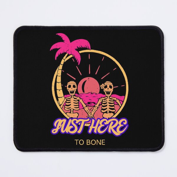 Item preview, Just Here to Bone - funny and naughty skeleton design! designed and sold by HROC.
