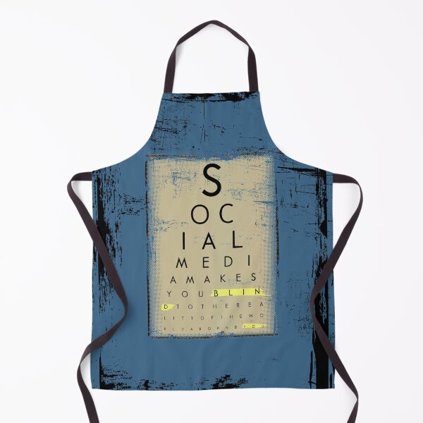 Item preview, Social Media Snellen Eye Chart Message designed and sold by fmDisegno.