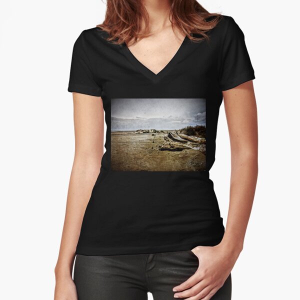 Fitted V-Neck T-Shirt