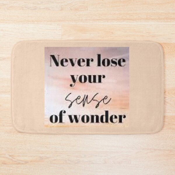 Item preview, Never Lose Your Sense of Wonder, print on stickers, apparel, gifts.    designed and sold by lduke47.