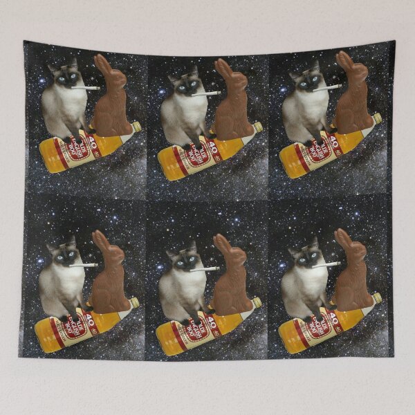 Item preview, shotgun easter cat designed and sold by taco-elgato.