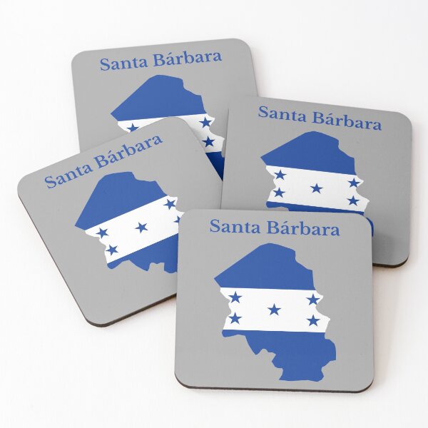 Item preview, Santa Barbara Department Map Design, Honduras.  designed and sold by marosharaf.