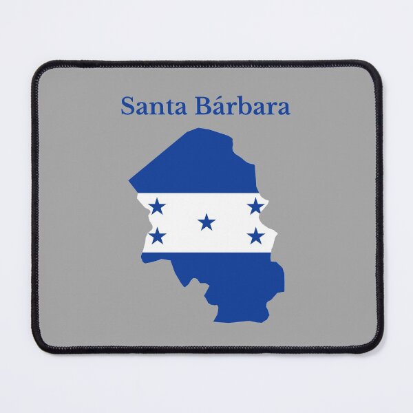 Item preview, Santa Barbara Department Map Design, Honduras. designed and sold by marosharaf.