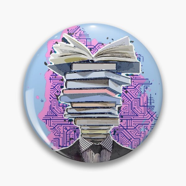 Item preview, Bookhead designed and sold by Thinklings.