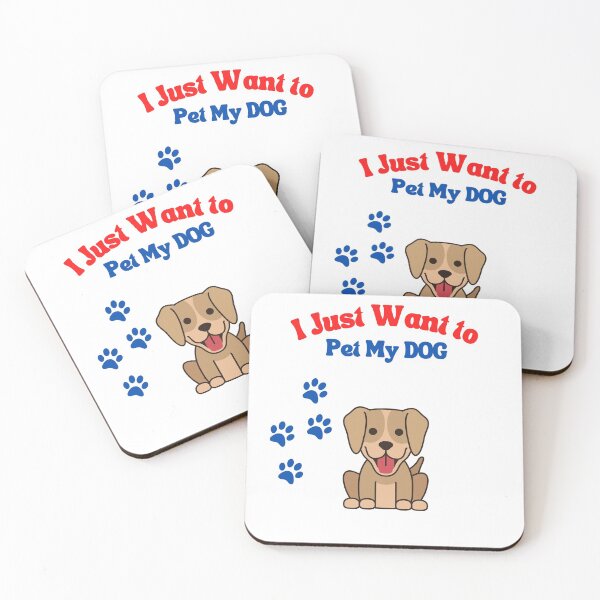 Item preview, I Just Want To Pet My Dog designed and sold by westenfield.