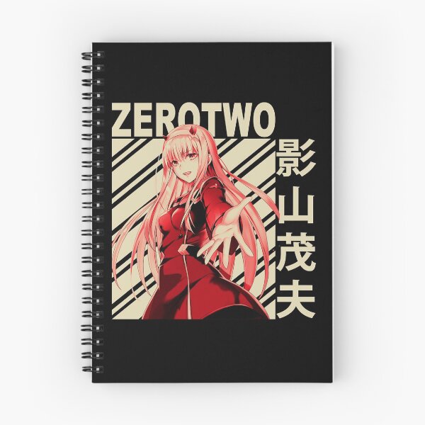 Artikelvorschau, Zero Two Vintage Art Anime entworfen und verkauft von RatliffDelong.