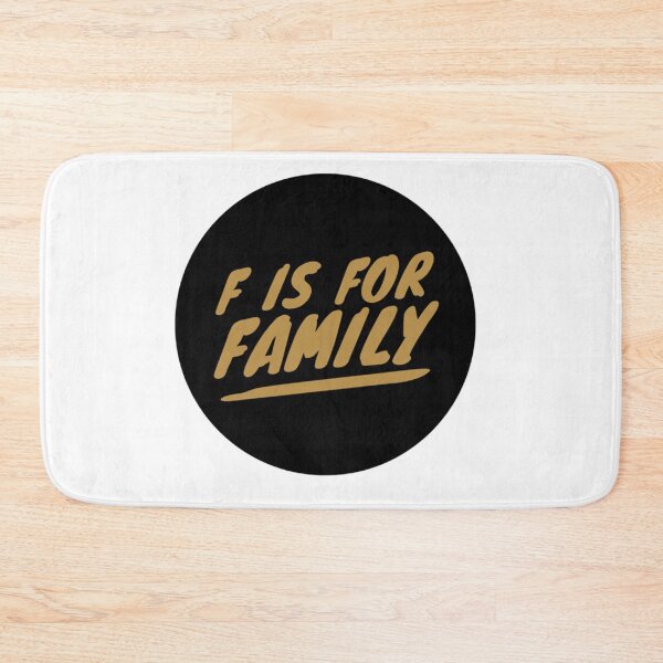 Item preview, F Is For Family     designed and sold by Kimbel.