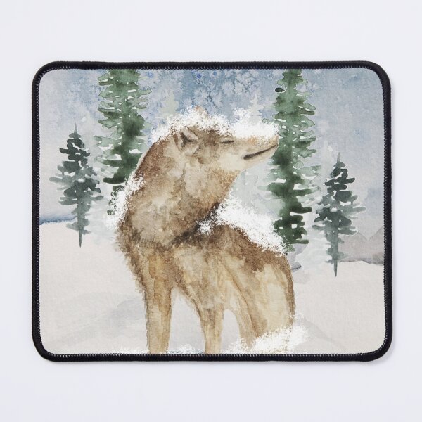 Item preview, Winter Wolf Snow Wolf designed and sold by WildAliceArt.