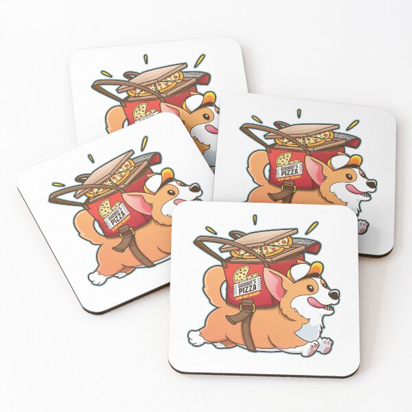 Item preview, Gudboi's Pizza Corgi Delivery designed and sold by PlayroomParents.