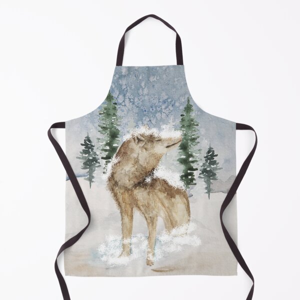 Item preview, Winter Wolf Snow Wolf designed and sold by WildAliceArt.