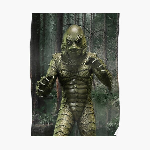 creature from the black lagoon life size statue