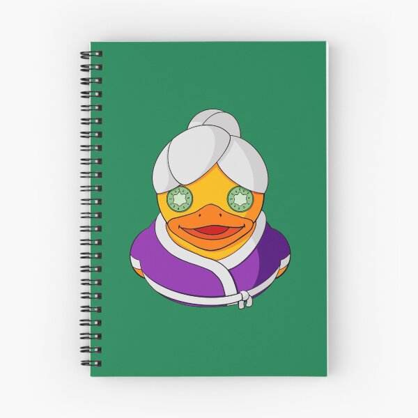 Item preview, Spa Day Rubber Duck designed and sold by Alisha Ober Designs.
