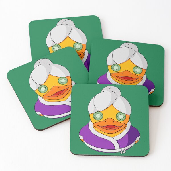 Item preview, Spa Day Rubber Duck designed and sold by Alisha Ober Designs.