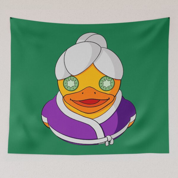 Item preview, Spa Day Rubber Duck designed and sold by Alisha Ober Designs.