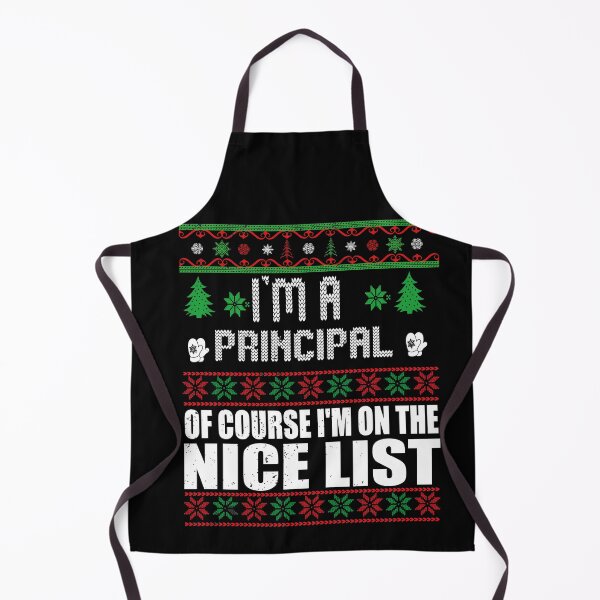 Item preview, I'm A Principal Of Course I'm On The Nice List | Xmas School Ugly Sweater Gift designed and sold by ilias13.